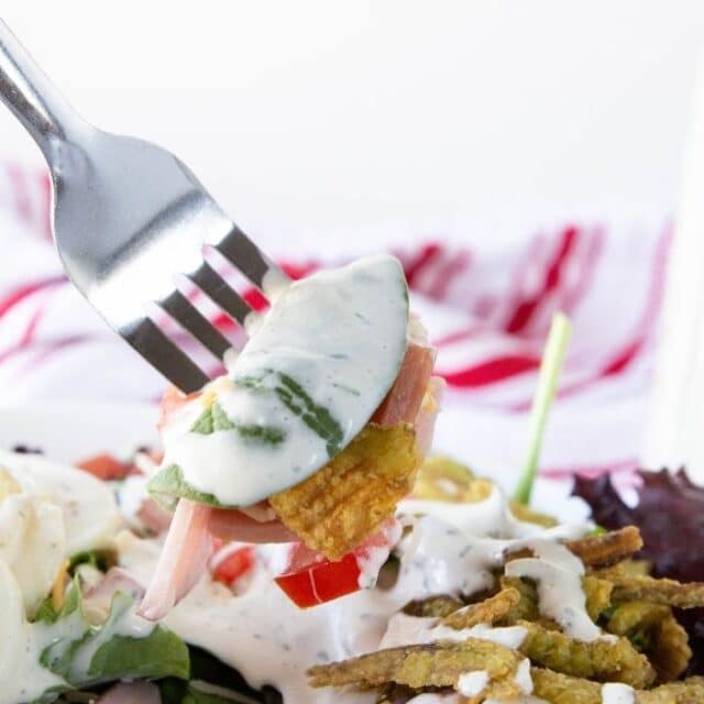 Creamy Horseradish Ranch Dressing Recipe • Bake Me Some Sugar