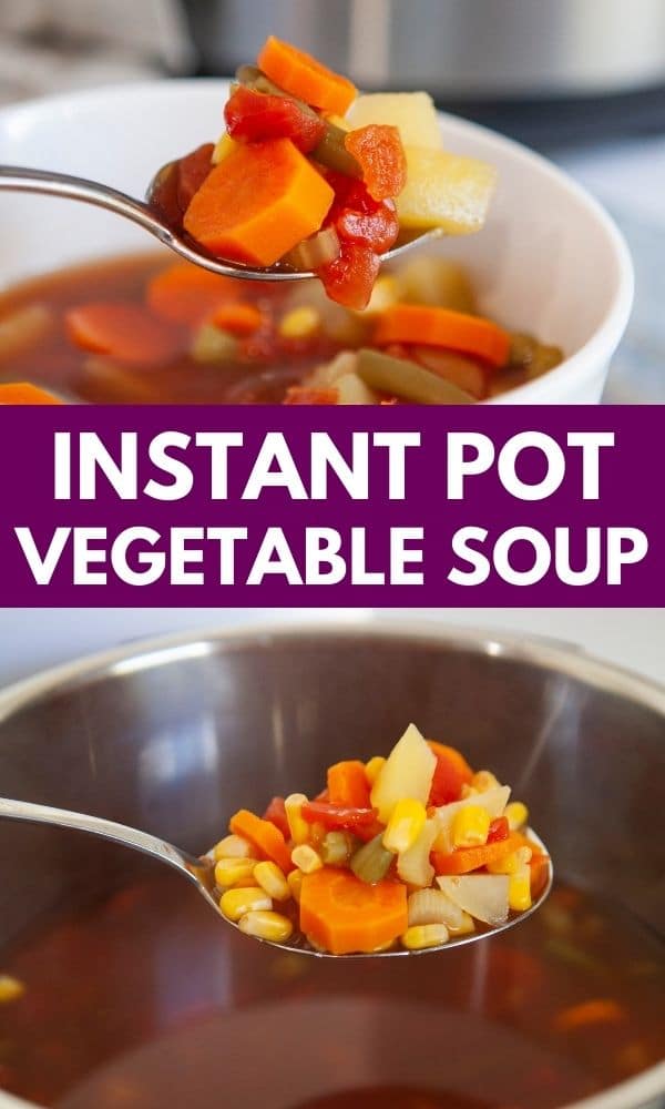 instant pot vegetable soup