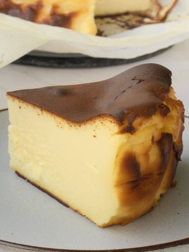 Basque Cheesecake Recipe Story