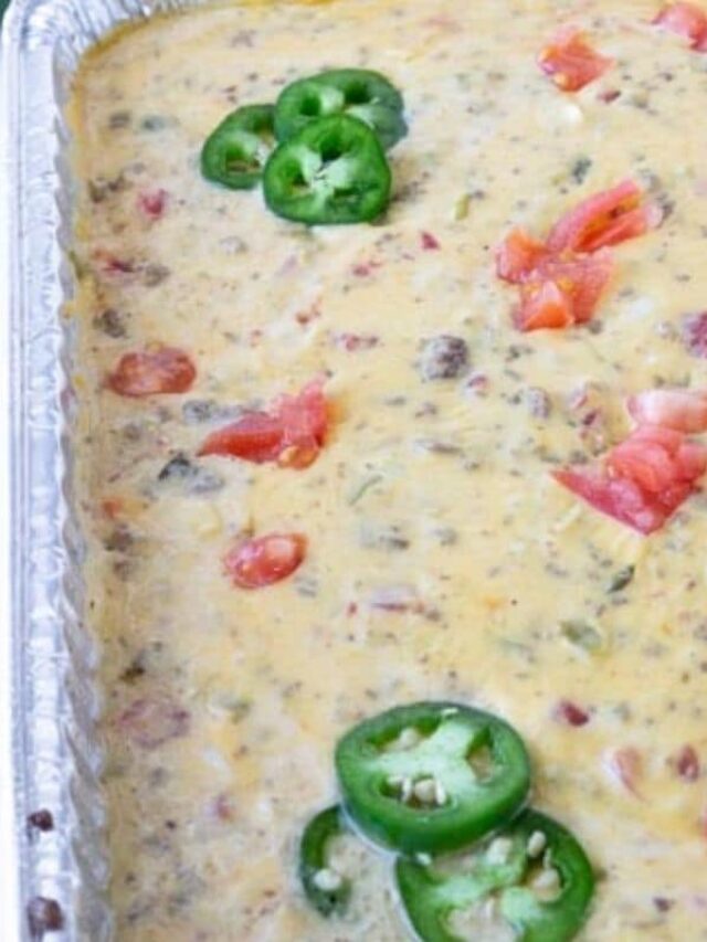 Queso Dip On Grill Story • Bake Me Some Sugar