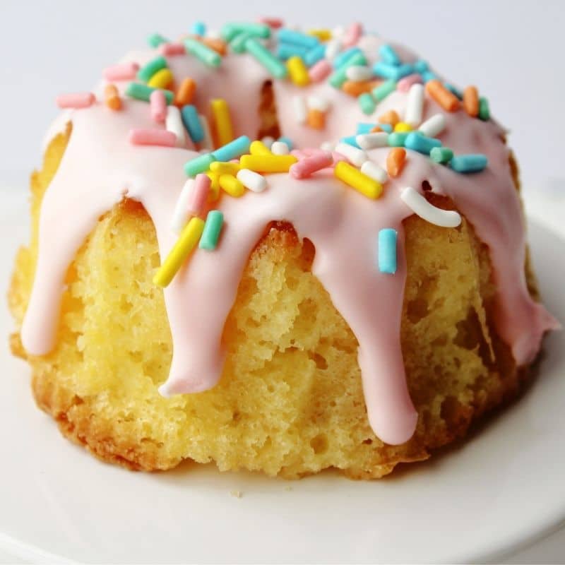 Mini Lemon Bundt Cakes - Upstate Ramblings