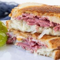 Corned Beef Reuben Sandwich Recipe - Bake Me Some Sugar