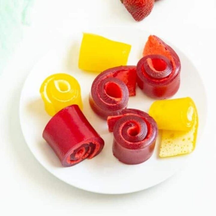 Jello Dessert on plate