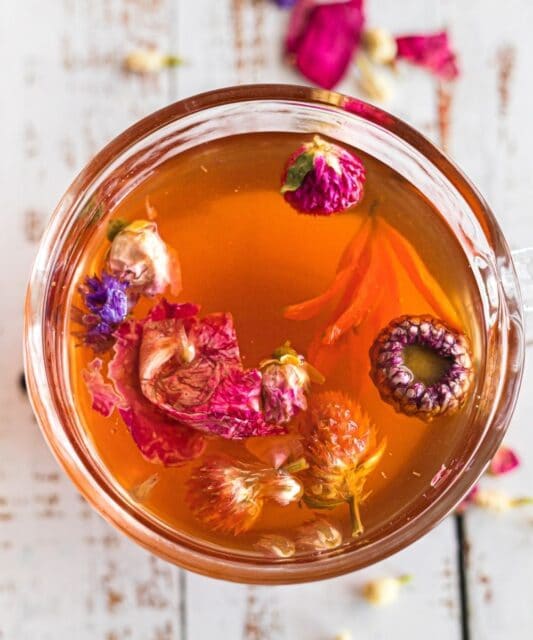 How to Make Tea Bombs Floral Tea • Bake Me Some Sugar