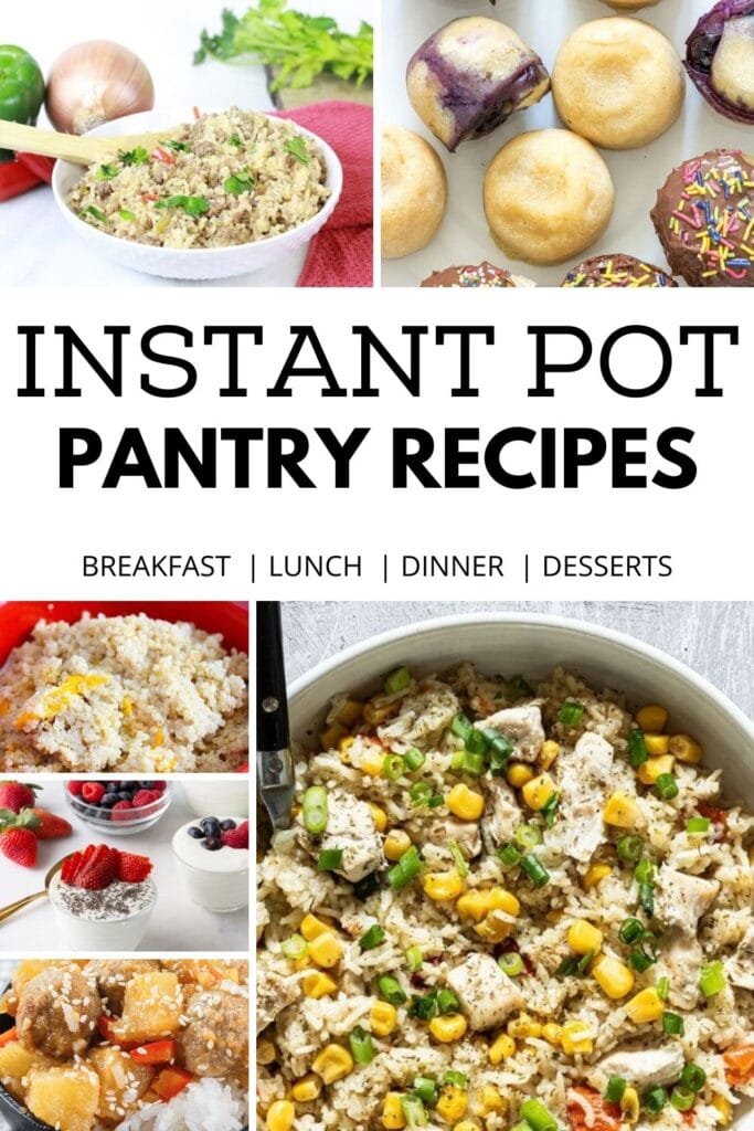 instant pot pantry recipes