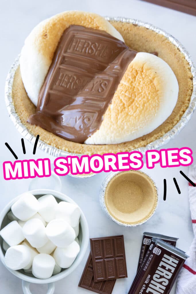 mini smores pies