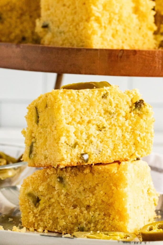 cornbread with honey