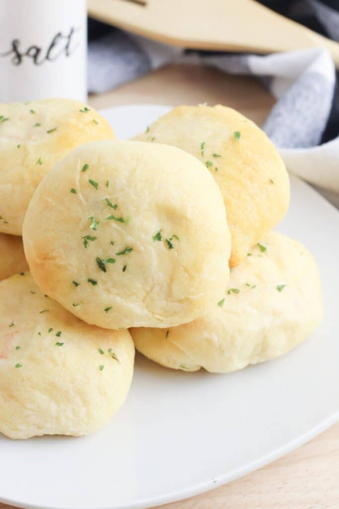 cream cheese and crab on a plate