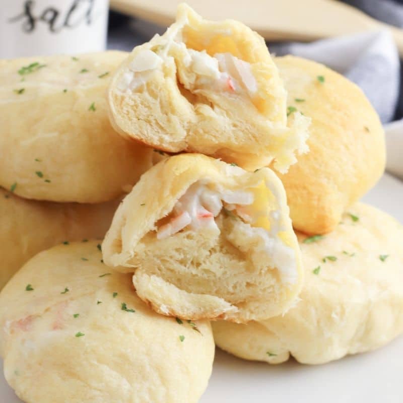 Crabby Croissants, Bento & Plated