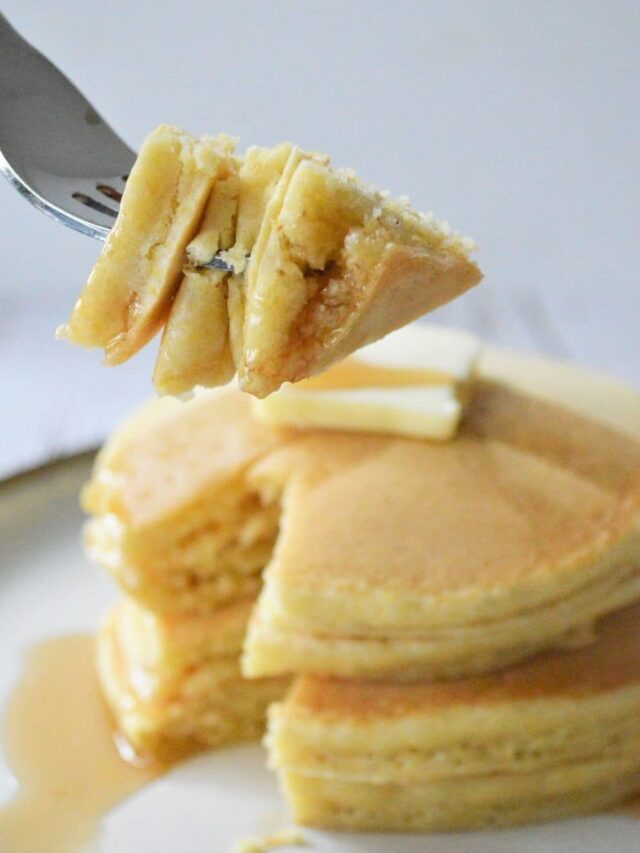 Fluffy Cornmeal Pancakes Recipe Story