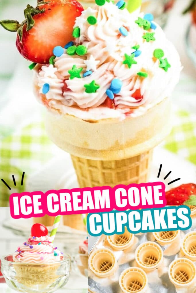 ice cream cone cupcakes