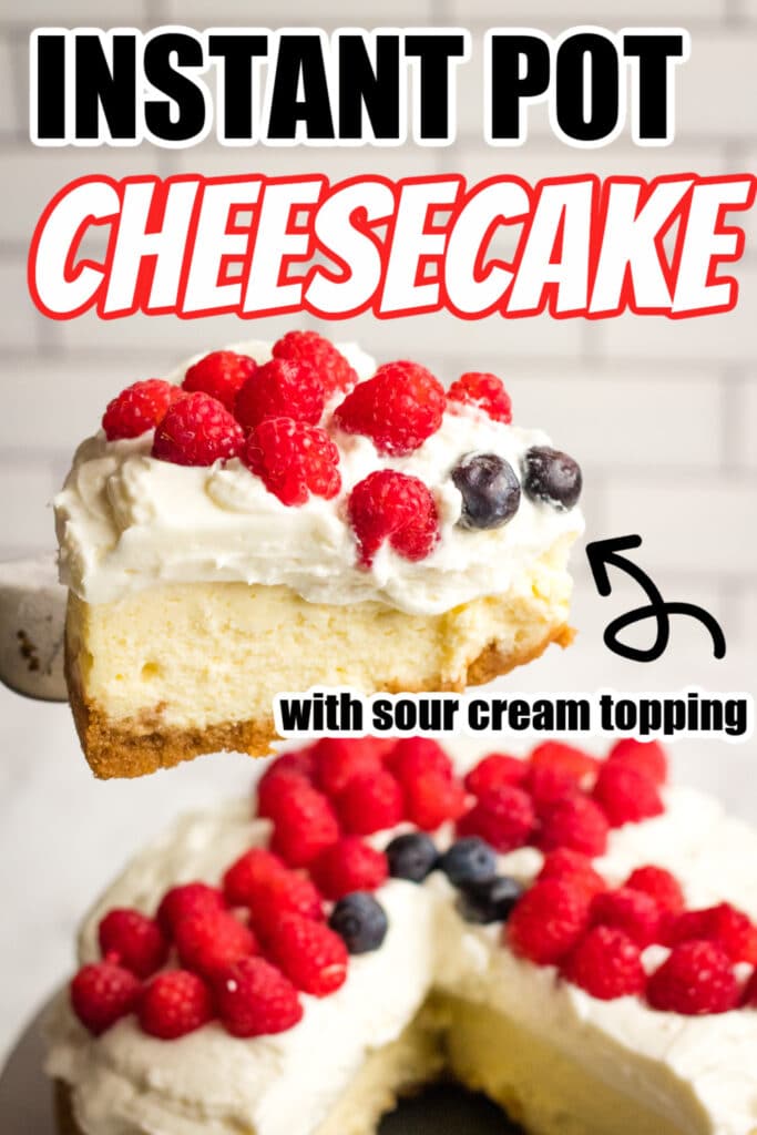 instant pot cheesecake