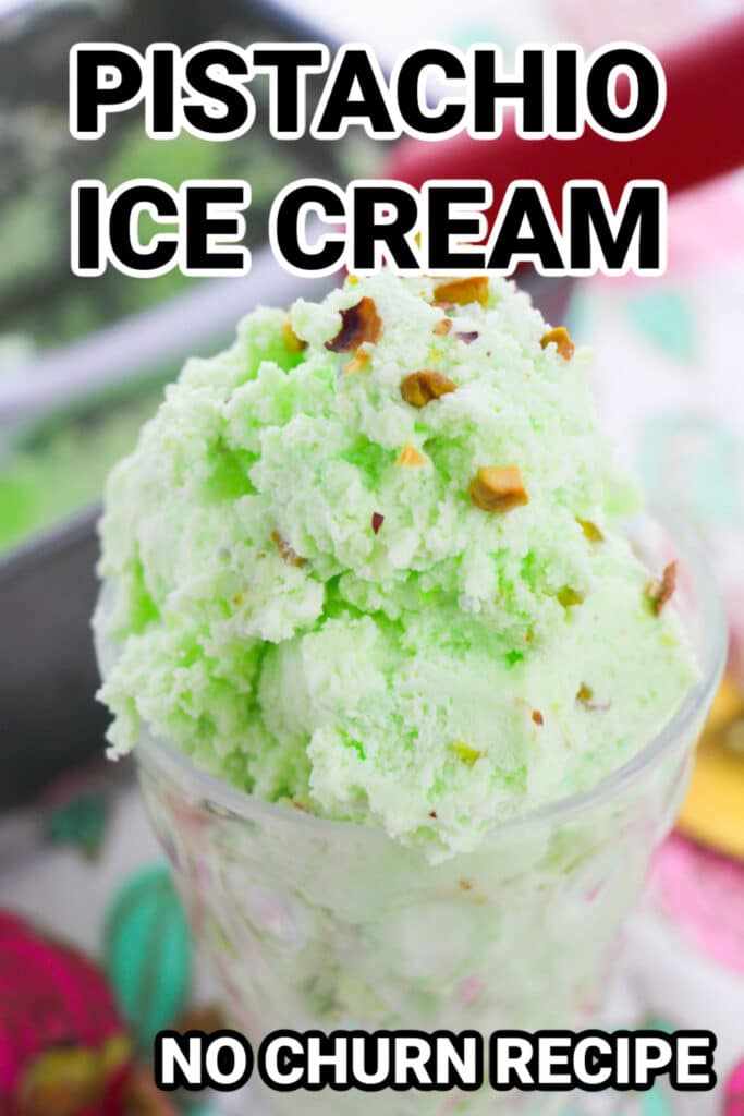 pistachio ice cream