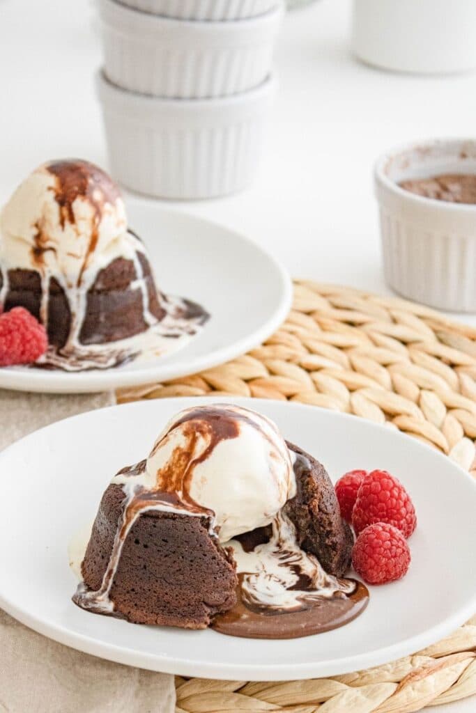 chocolate cake on plate