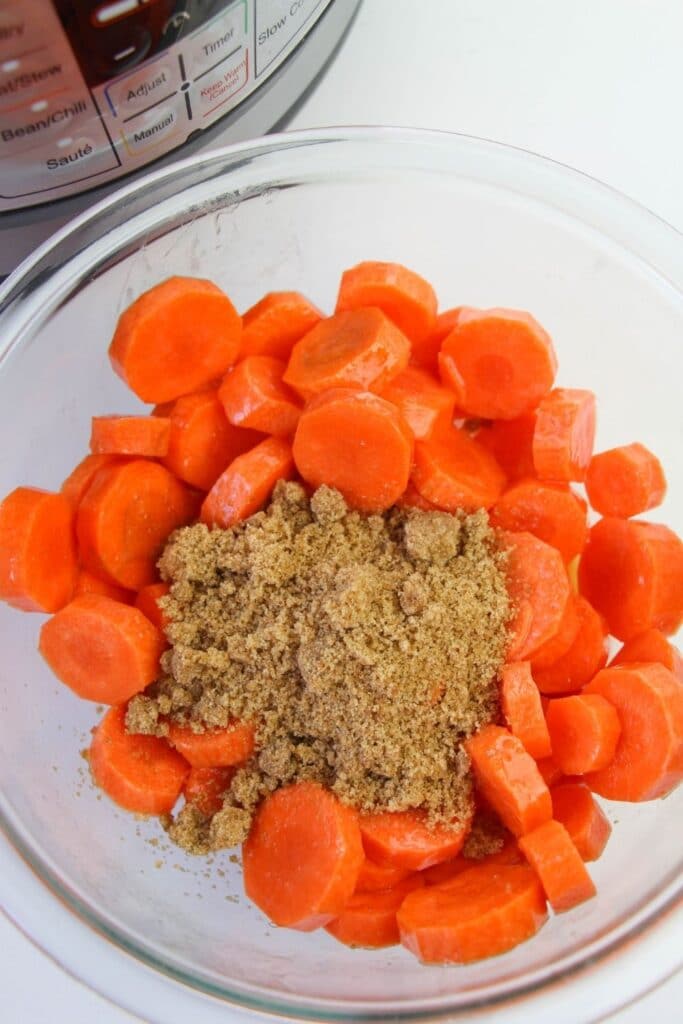 6 Ingredient Instant Pot Glazed Carrots Recipe Bake Me Some Sugar