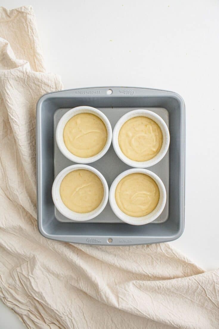 Killer Lemon Lava Cake Recipe • Bake Me Some Sugar