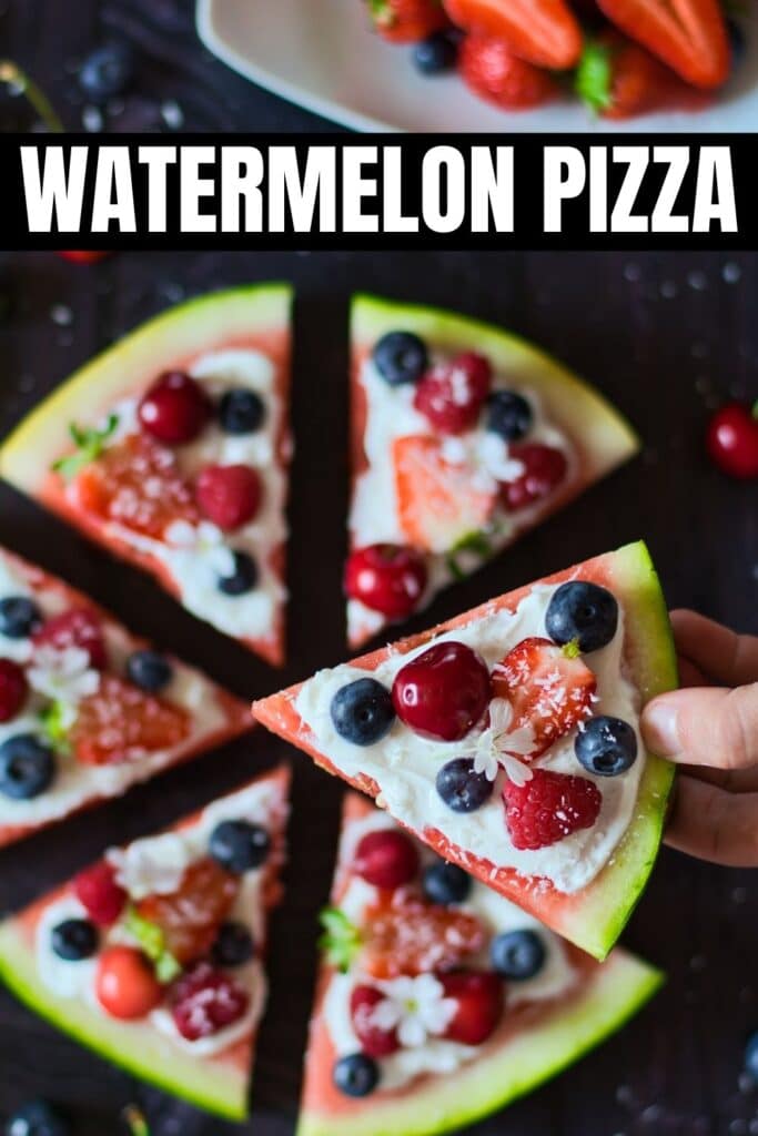 watermelon pizza