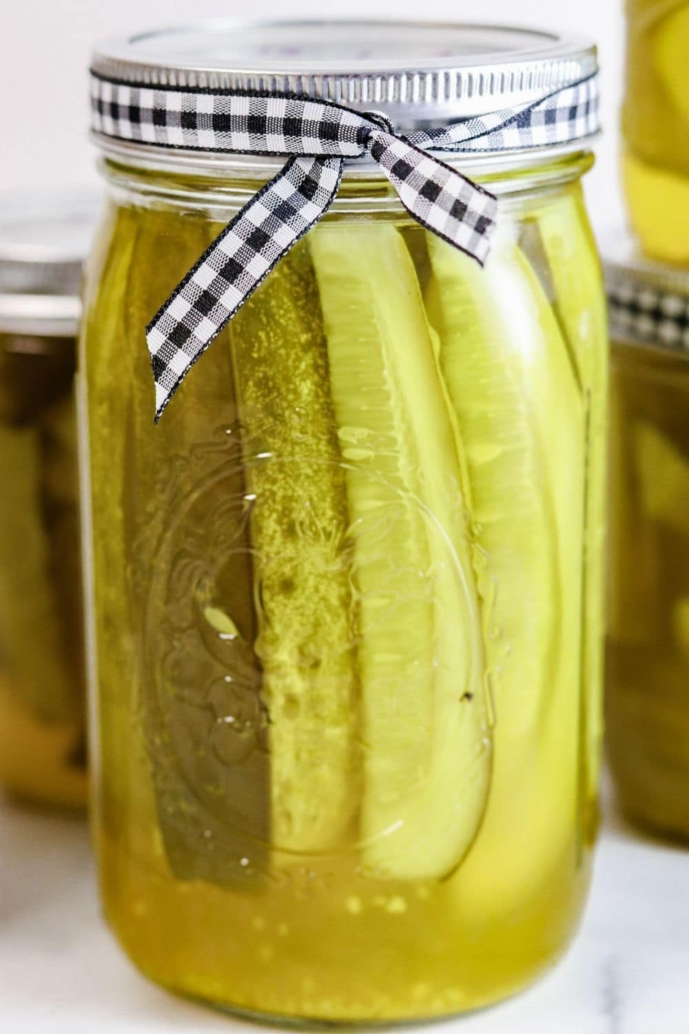Crunchy Dill Pickle Recipe With Canning Directions • Bake Me Some Sugar