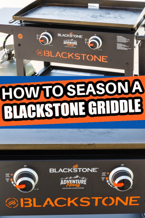 How to season blackstone griddle