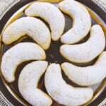 platter with cookies on it