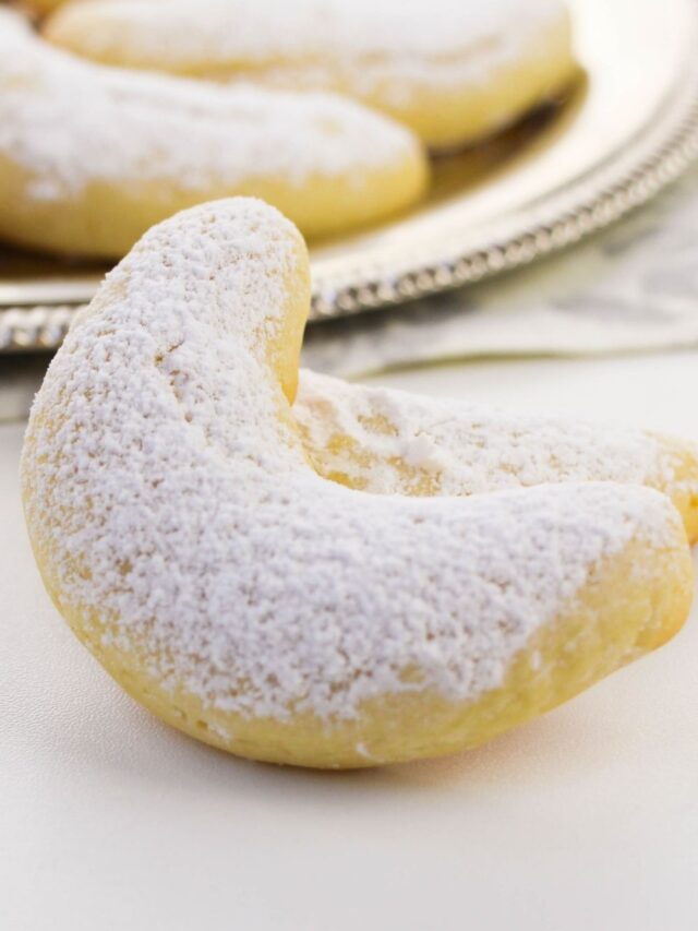 Almond Crescent Cookies Recipe Story