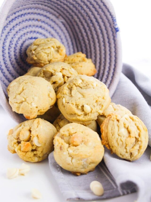 White Chocolate Macadamia Nut Cookies Story • Bake Me Some Sugar
