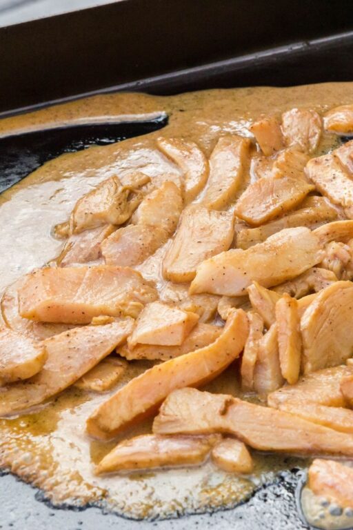 Blackstone Tex Mex Chicken and Lime Cauliflower Rice • Bake Me Some Sugar