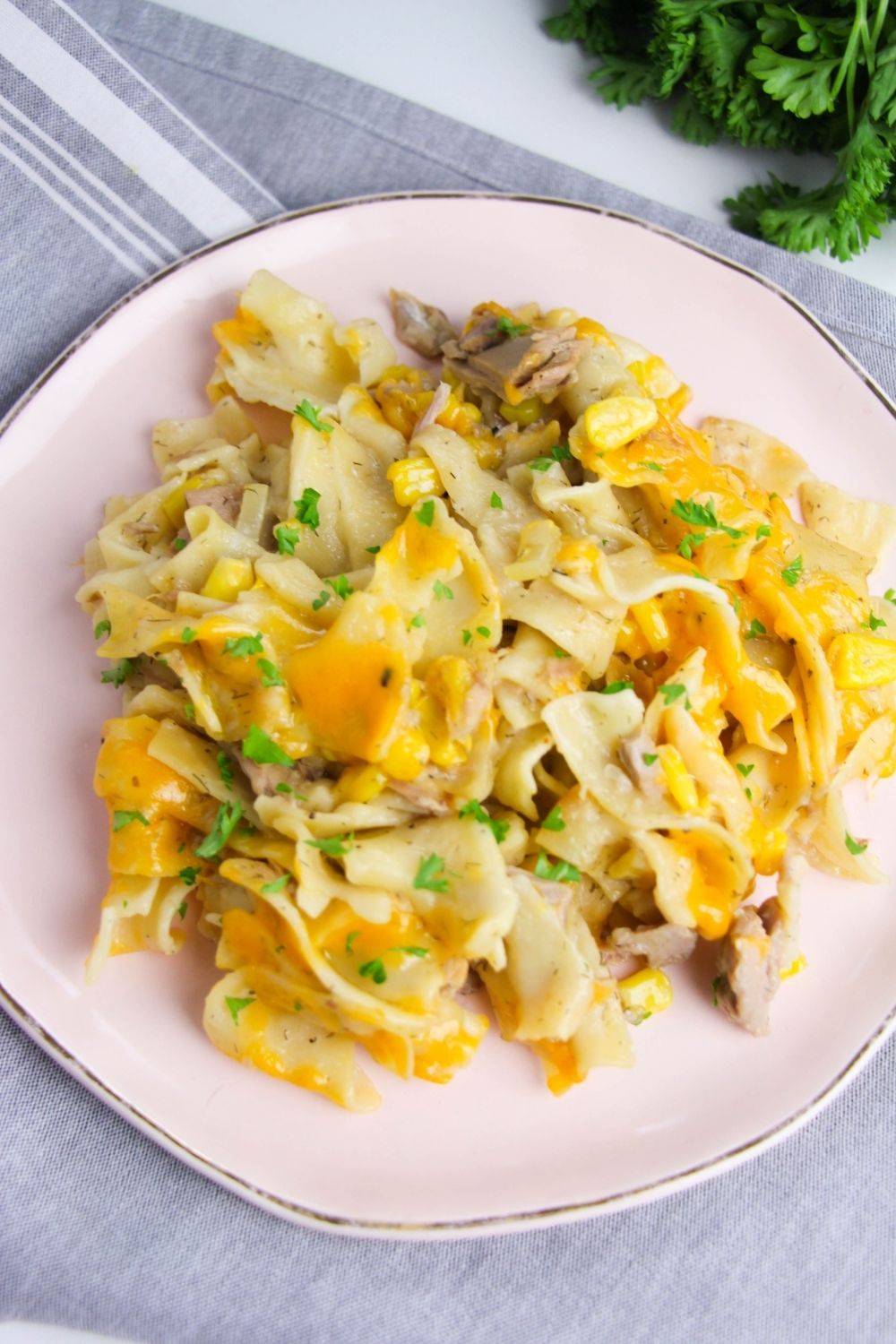 Crockpot Tuna Noodle Casserole Recipe • Bake Me Some Sugar