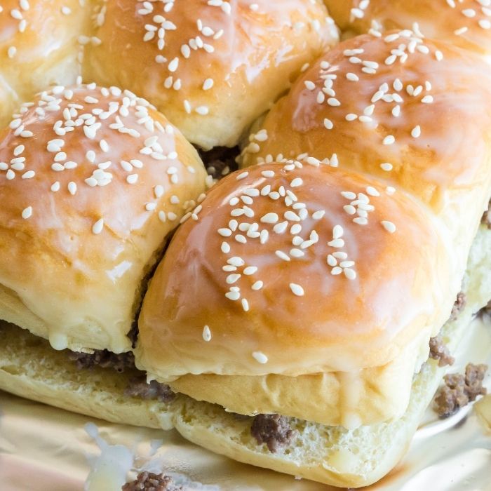 sliders on aluminum foil