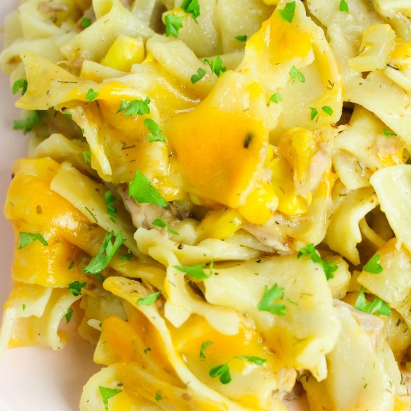 Slow Cooker Tuna Noodle Casserole