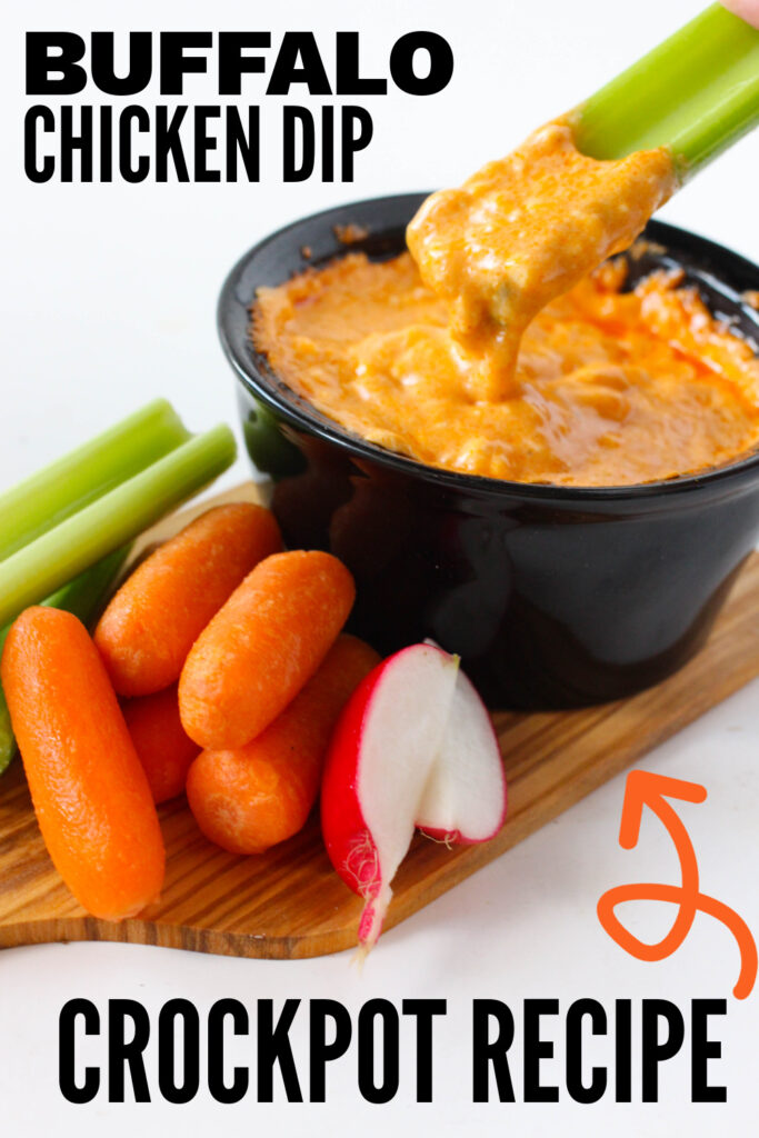 Crockpot Buffalo Chicken Dip