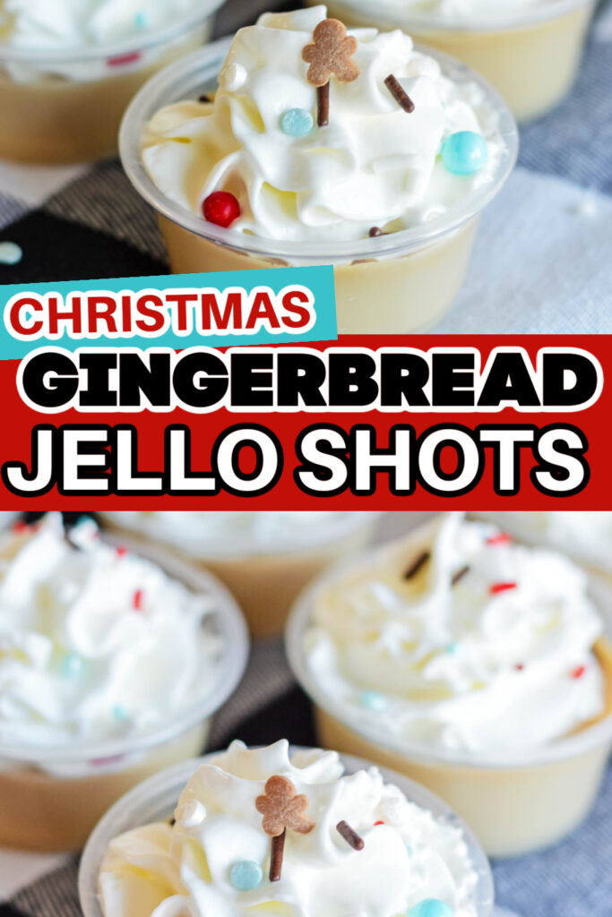 Gingerbread Christmas Shots