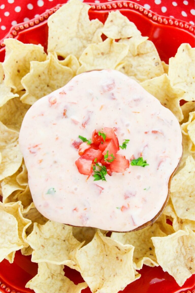 10 Minute Velveeta Cheese Dip • Bake Me Some Sugar