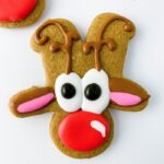 rudolph reindeer cookie