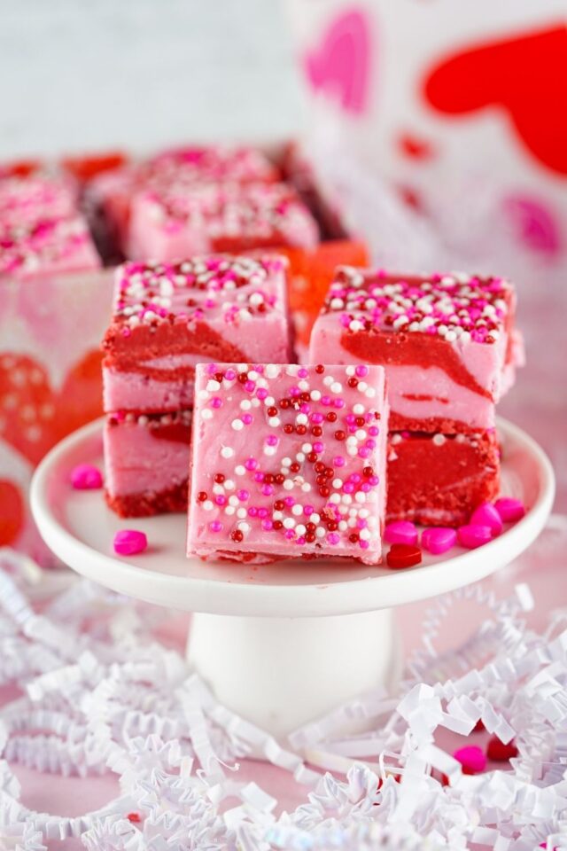 Strawberry Fudge Recipe • Bake Me Some Sugar