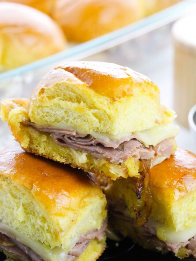 Easy French Dip Sliders Bake Me Some Sugar