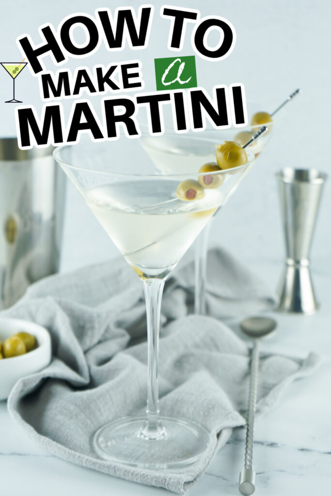 how to make a martini