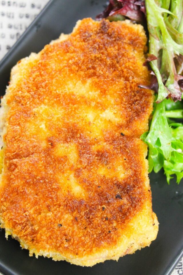 Crispy Breaded Pork Chops Recipe • Bake Me Some Sugar