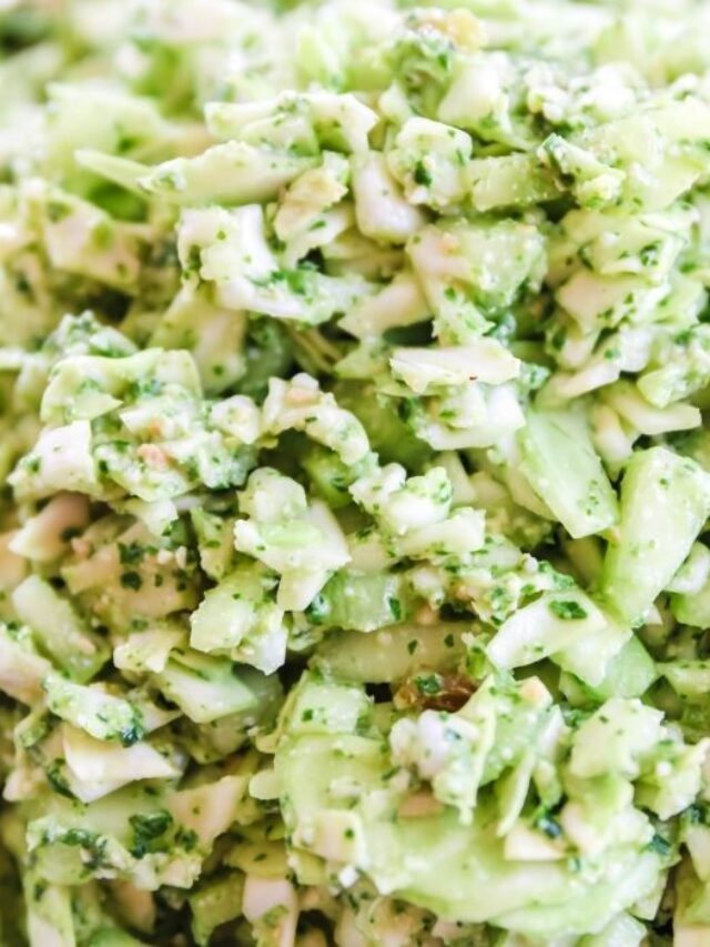 Tik Tok Viral Recipe Green Goddess Salad • Bake Me Some Sugar