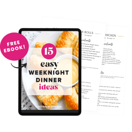 15 Easy Weeknight Dinner Ideas Ebook.