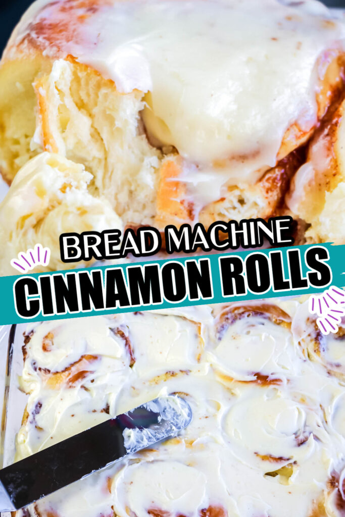 Bread machine cinnamon rolls