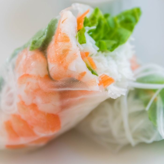 Shrimp Rice Paper Rolls