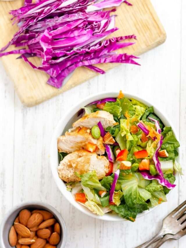 Thai Salad With Homemade Thai Salad Dressing Story • Bake Me Some Sugar