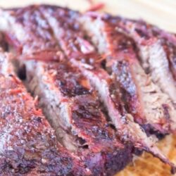 Smoked Brisket Recipe • Bake Me Some Sugar