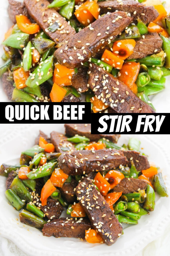 Quick Beef Stir Fry Recipe • Bake Me Some Sugar