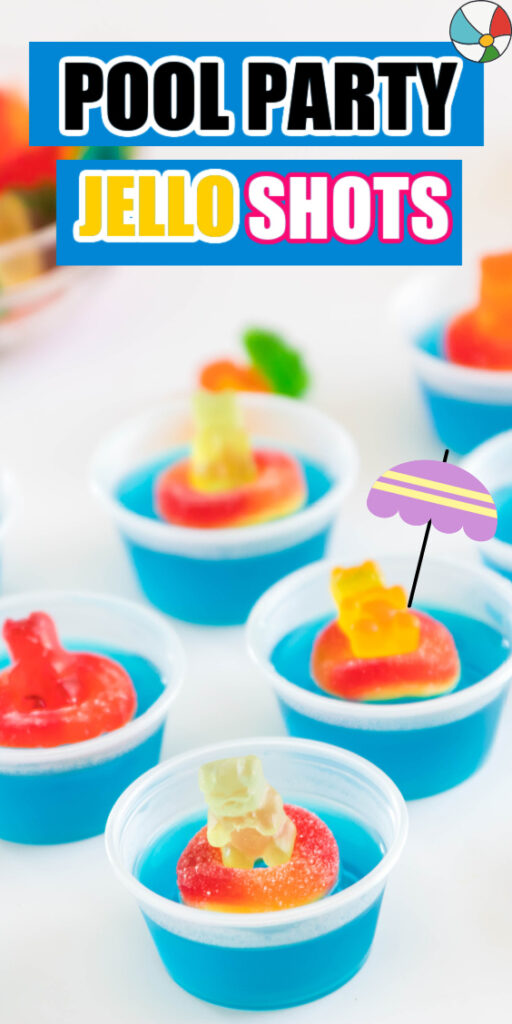 Pool Party Jello Shots