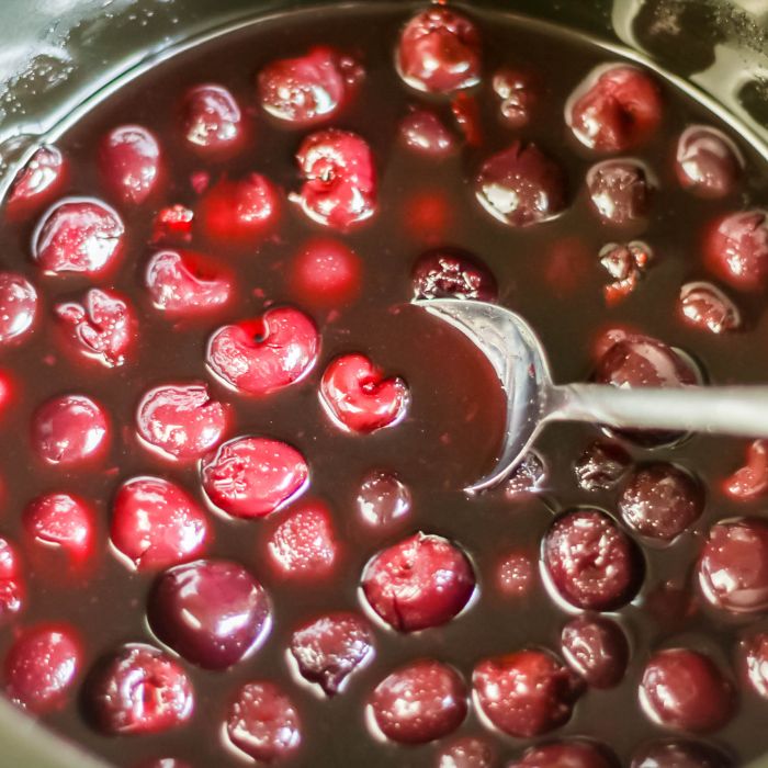 Cherries Jubilee and the WeMo Crock-Pot® Smart Slow Cooker 
