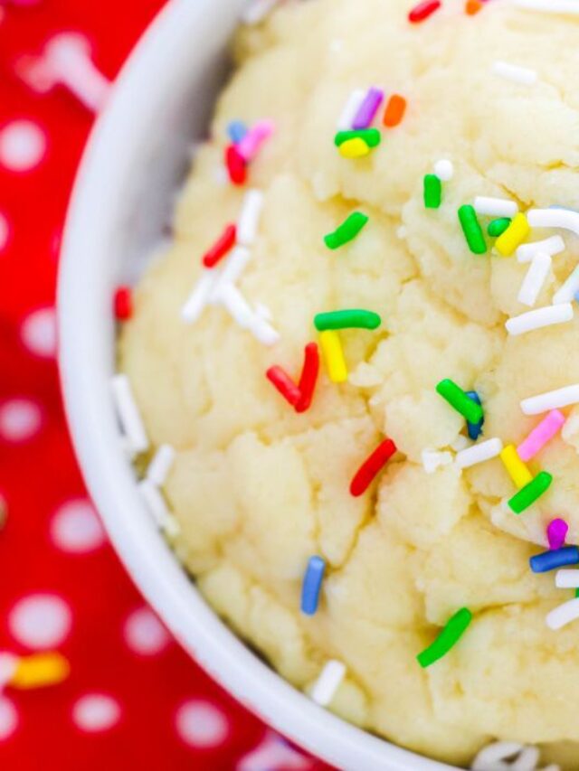 Edible Sugar Cookie Dough Recipe Story • Bake Me Some Sugar