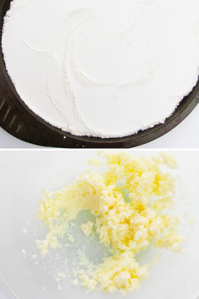 collage on how to make edible cookie dough