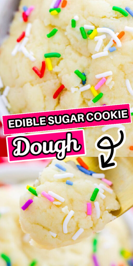 edible sugar cookie dough